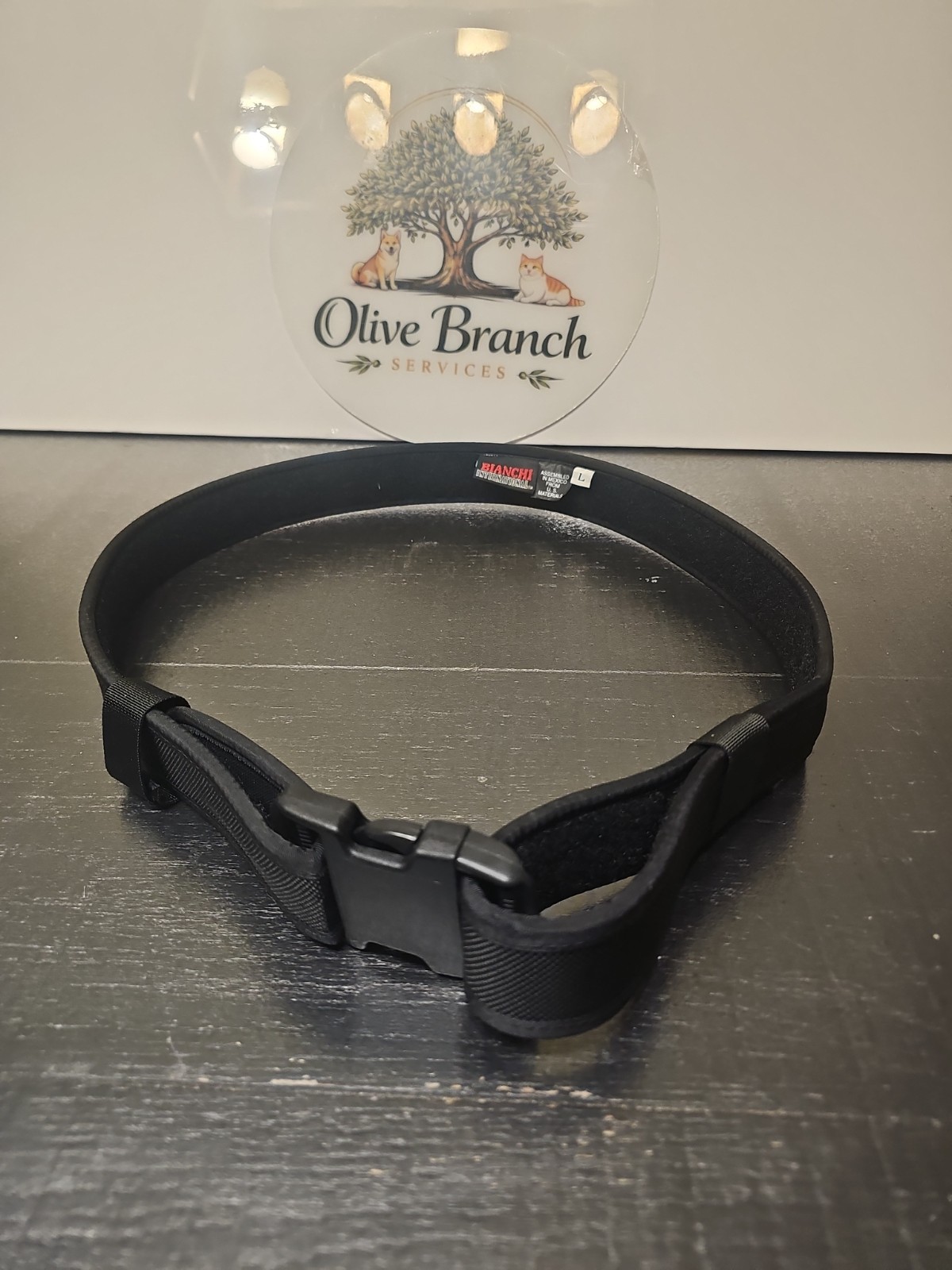 Bianchi International Tactical Duty Utility Belt Mens Large Adjustable Black