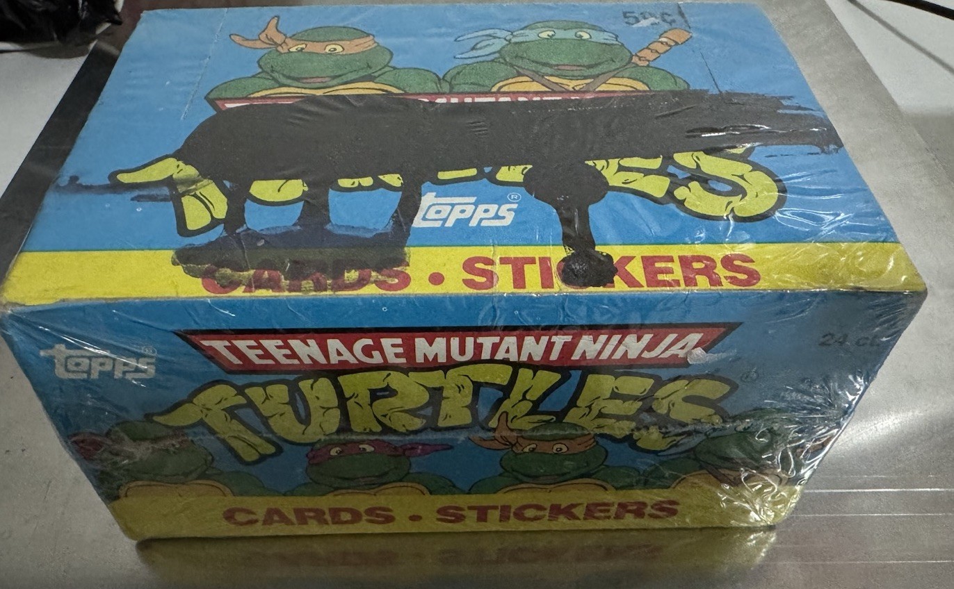 1989/90 Topps Teenage Mutant Ninja Turtles Series 1 Sealed 24 Pack Booster Box 1989/90 Topps Teenage Mutant Ninja Turtles Series 1 Sealed 24 Pack Booster Box