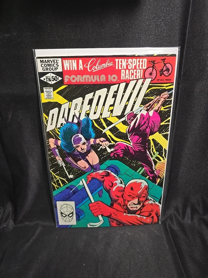 Daredevil 176 1st Appearance of Stick Marvel 1981 Frank Miller Bronze Age Comic Daredevil 176 1st Appearance of Stick Marvel 1981 Frank Miller Bronze Age Comic