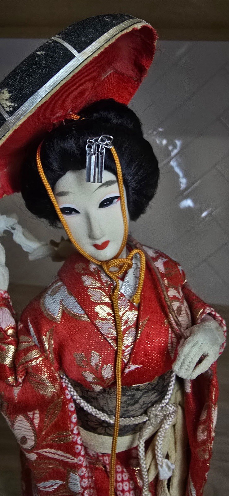VTG Japanese Nishi Geisha Doll 12\