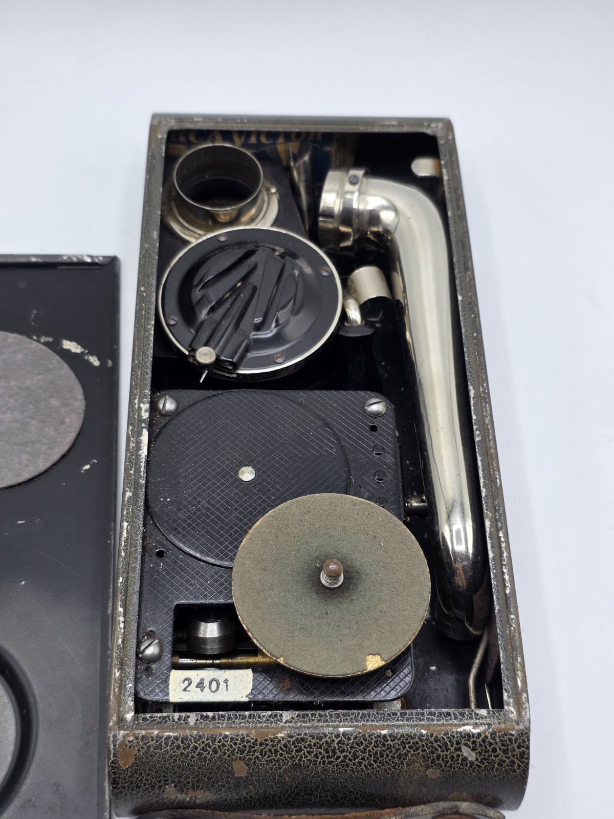 VTG Thorens Excelda Swiss Made Portable Cameraphone Suitcase Gramophone Parts