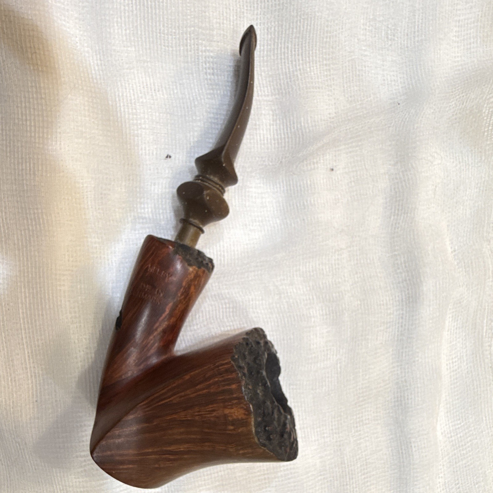 Vintage Melby Wooden Tobacco Pipe Made In Denmark
