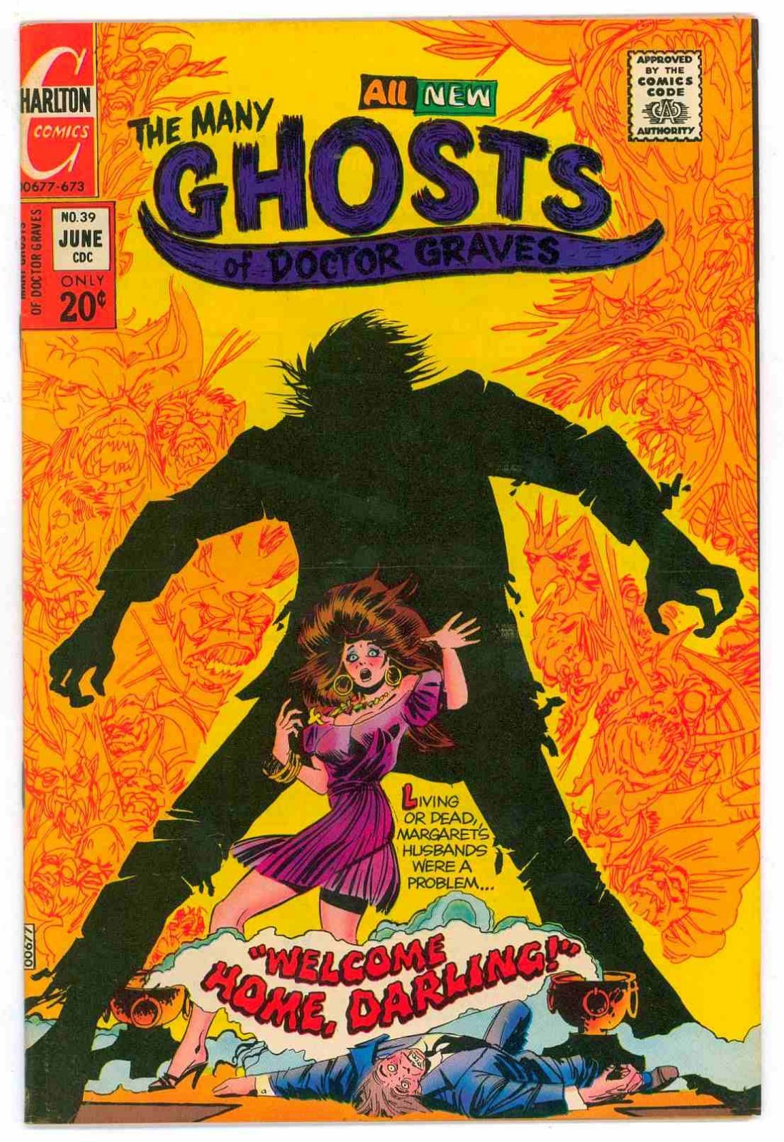 All New MANY GHOSTS OF DOCTOR GRAVES #39 VF 8.0 CHARLTON COMICS June 1973