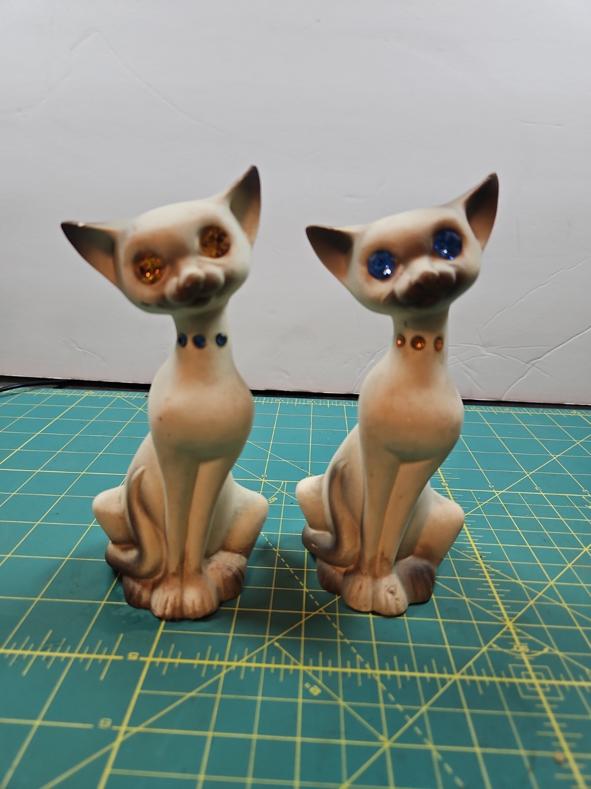 2 MCM Japan Stamped Siamese \