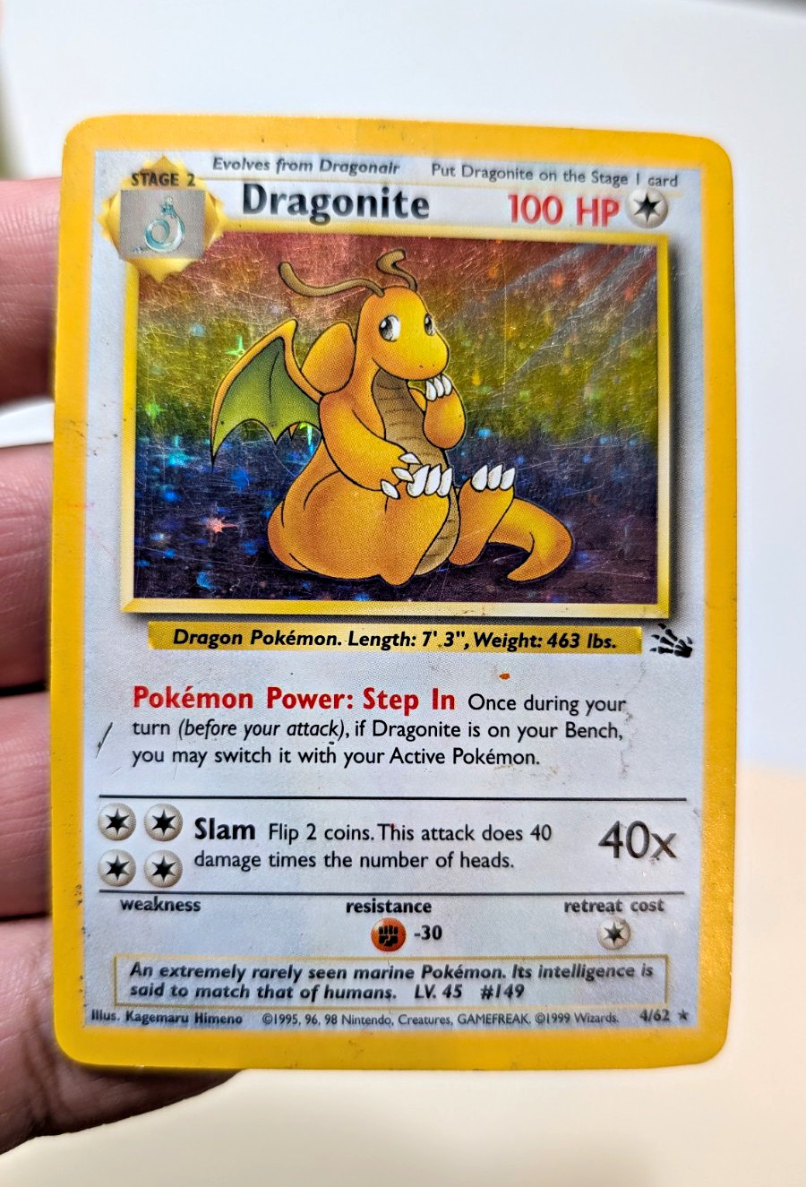 Dragonite  Holo Rare