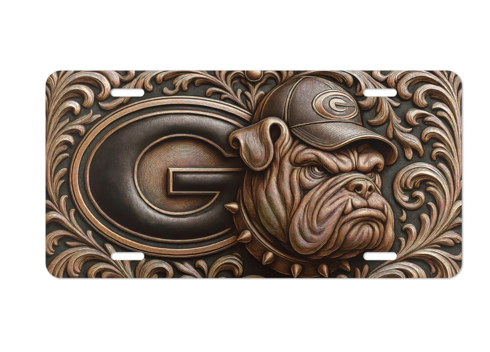 Georgia Bulldogs License Plate 6\