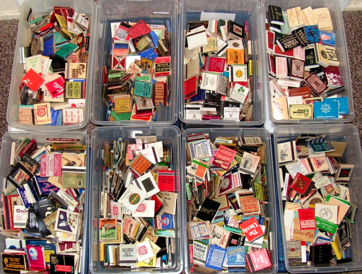 Lot of 40+ Vintage Matchbooks Restaurant Hotel Casino Advertisement & MORE