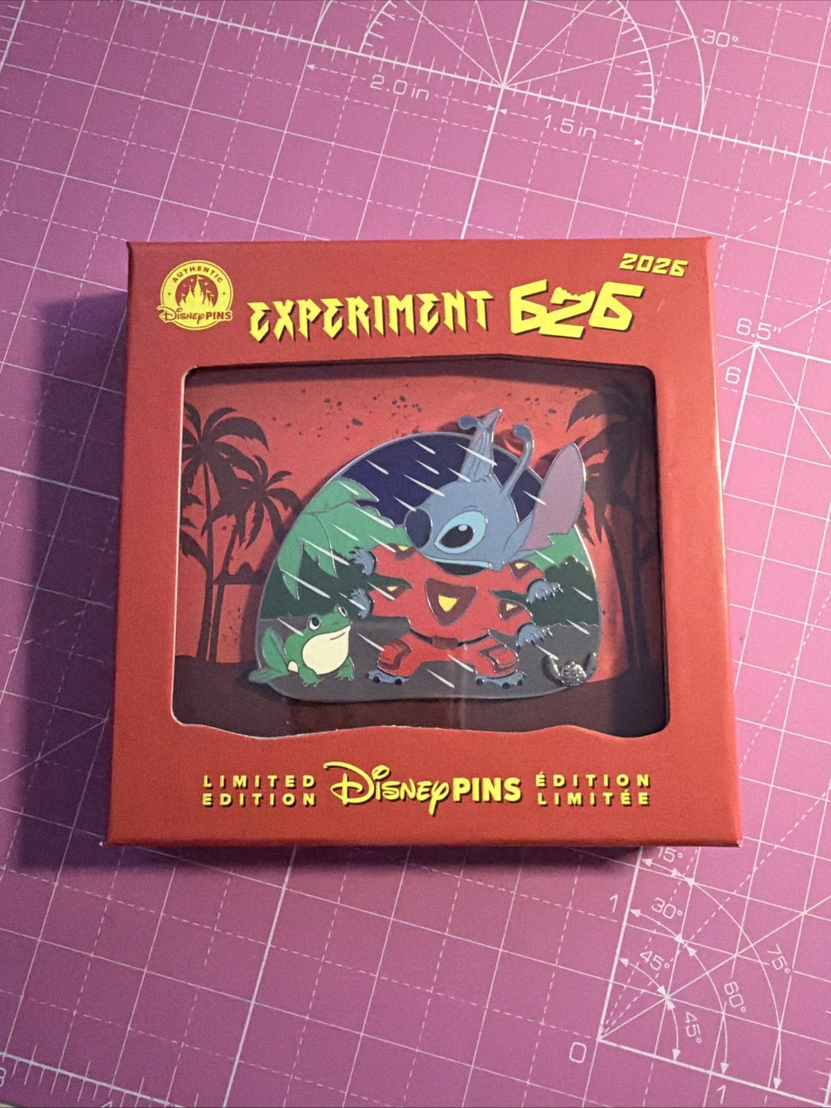 Experiment 626 Day 2026 Mini Jumbo Pin – Lilo & Stitch – Limited Edition 3,200 Experiment 626 Day 2026 Mini Jumbo Pin – Lilo & Stitch – Limited Edition 3,200
