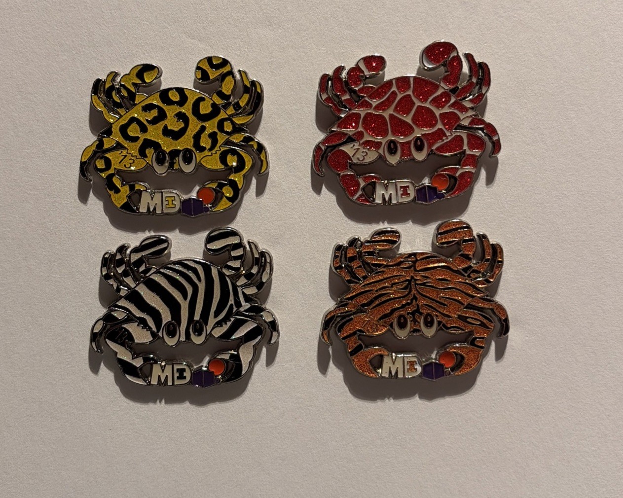 Destination Imagination Maryland GF ’13 Racing Car Trading Pin Lot (4 Pins) Rare