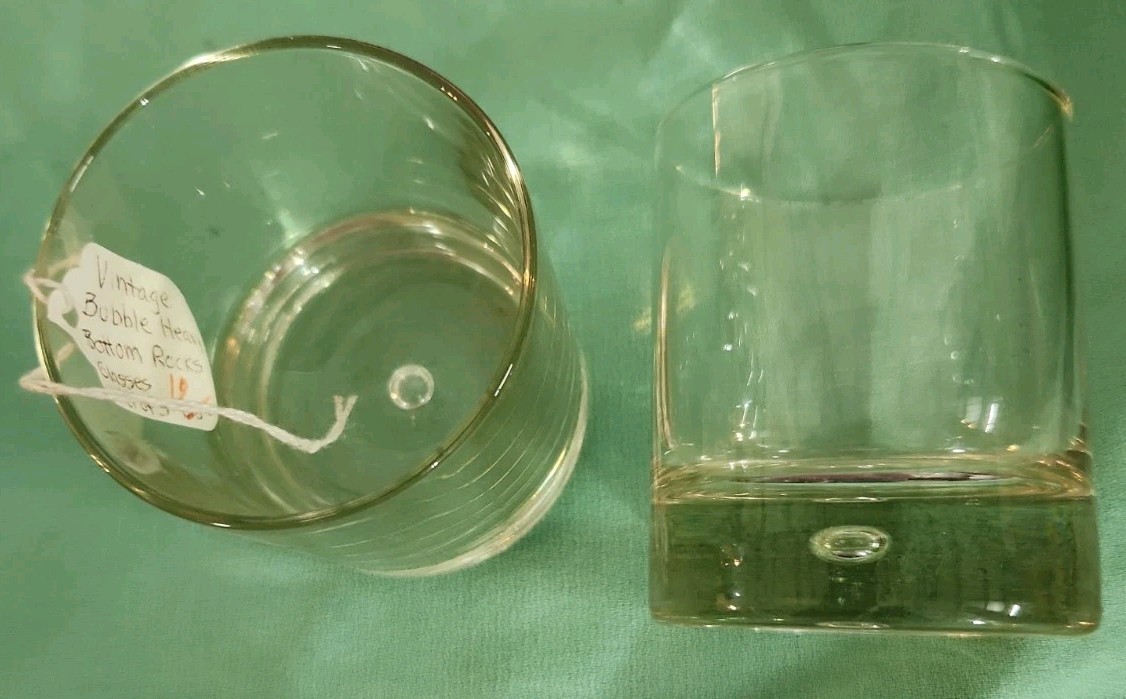 Controlled Bubble Worthy Of The Crown Rocks Glasses Set Of 3 Heavy Barware
