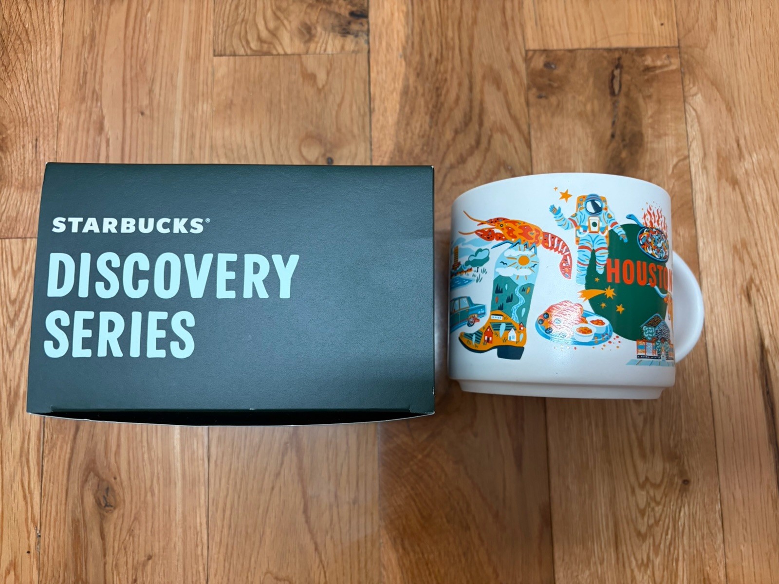 Starbucks Houston Texas Mug Discovery Series Stackable Coffee 2024 14oz