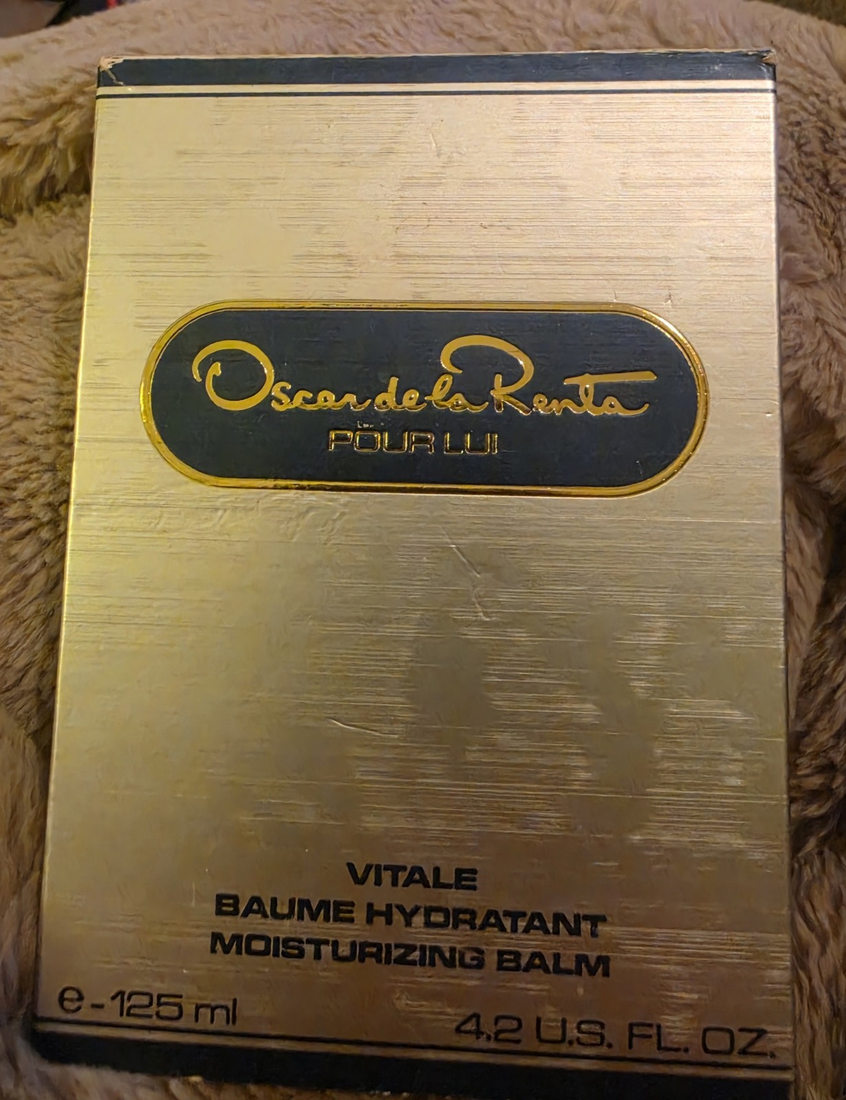 Collectible Vintage Oscar de la Renta Pour Lui Vitale 4.2 Oz
