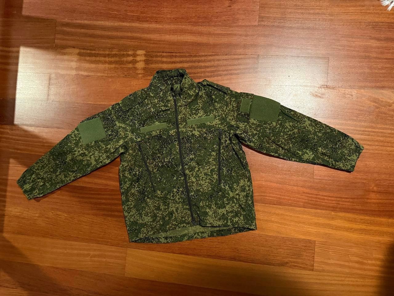 Russian BTK Group Ratnik Windbreaker - Army EMR Camo Jacket - Size 48-50/5-6