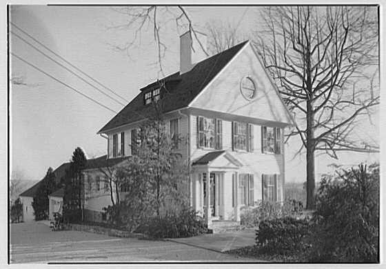 Photo:Fairfield Connecticut John Collier Residence Exterior 1930s House