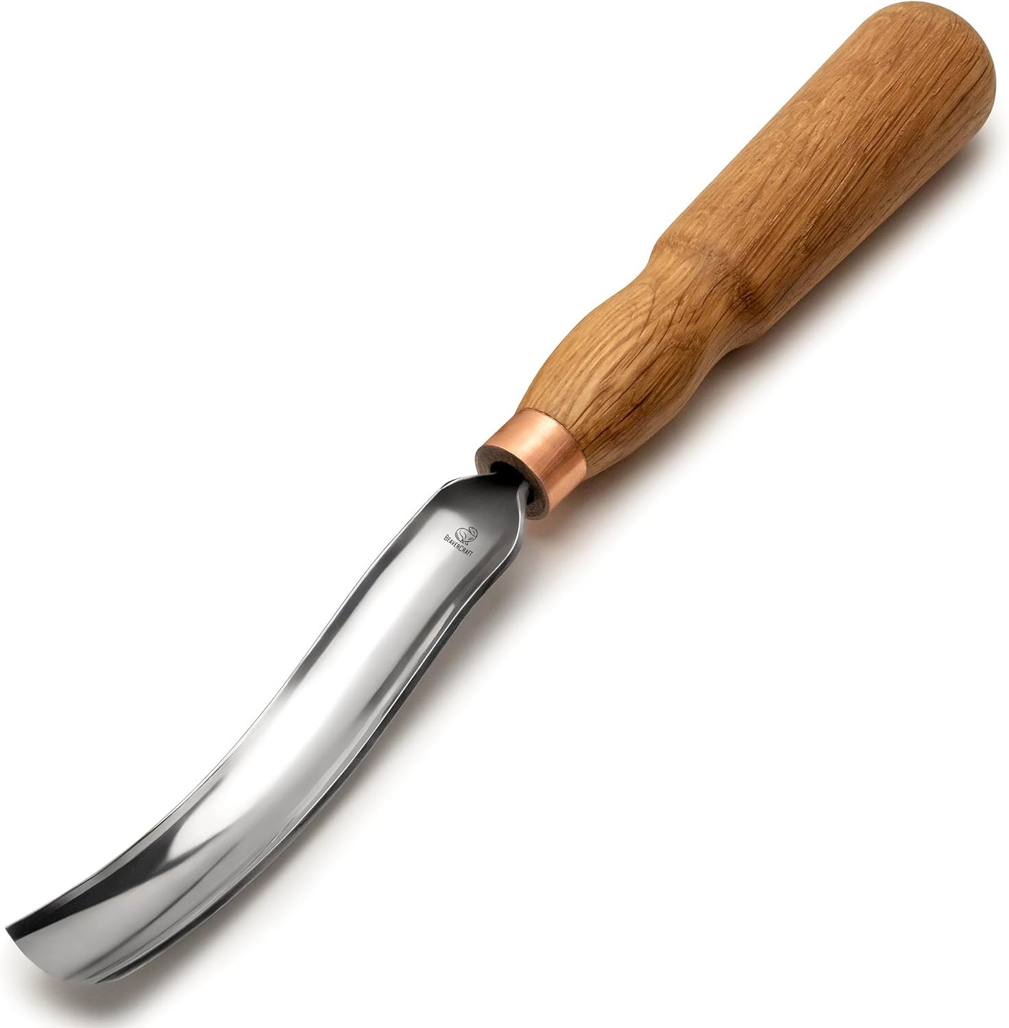 Beavercraft Wood Carving Gouge 7L/22 Spoon Carving Tools, Chisels - Bowl Gouge,