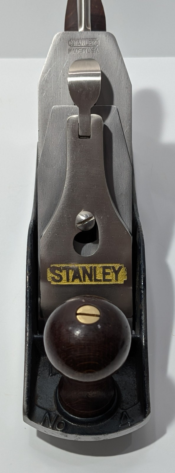 Vintage Stanley Bailey No. 4 Smoothing Hand Plane USA Sharpened w/ Screwdriver