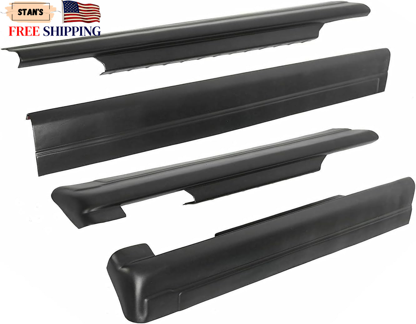 Rocker Panel Guard Crew Cab Compatible with 1999 - 2006 GMC Sierra-Silverado Rocker Panel Guard Crew Cab Compatible with 1999 - 2006 GMC Sierra-Silverado