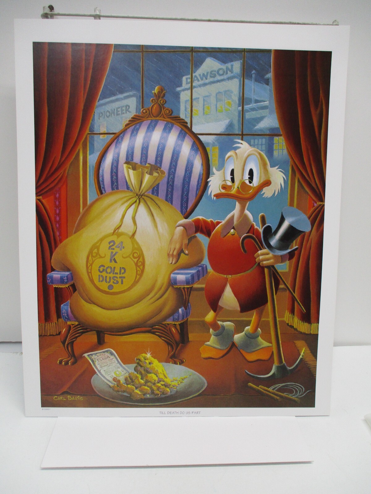 1990\'s Walt Disney CARL BARKS Duck Paintings 13\