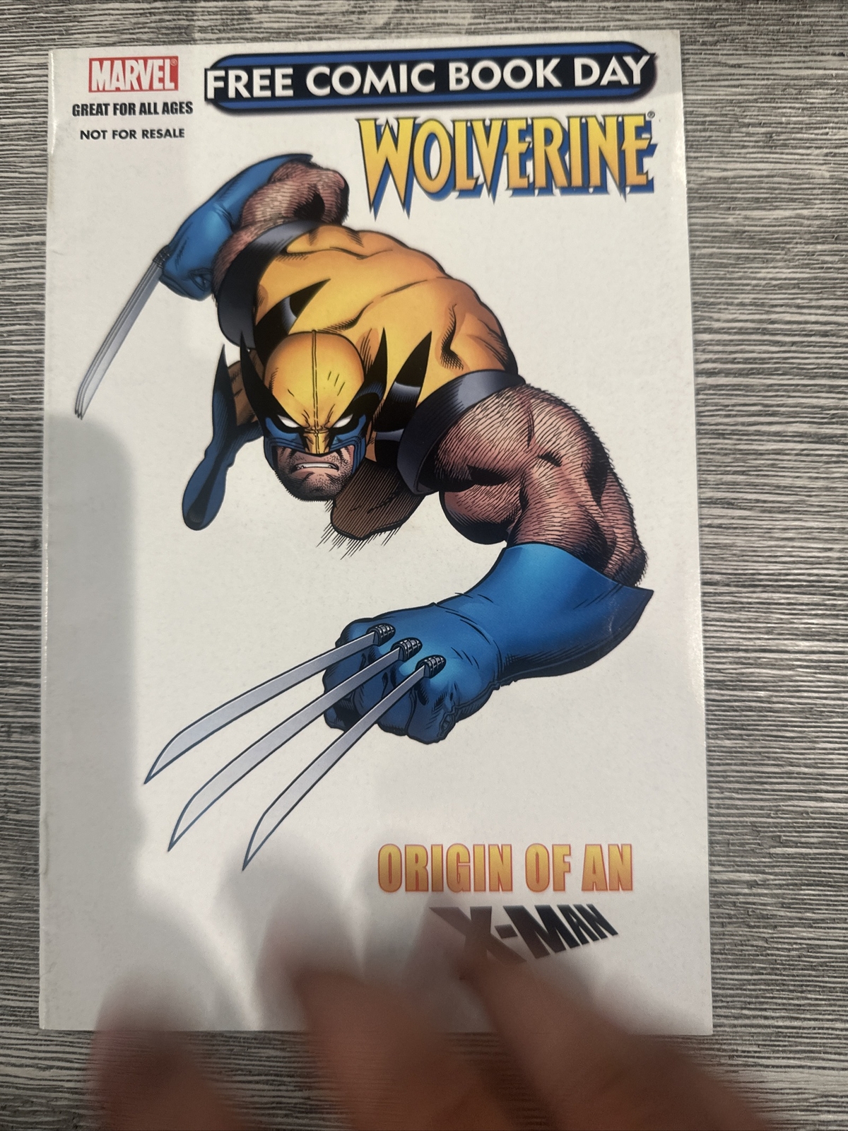 Free Comic Book Day 2009 (Wolverine: Origin of an X-Man) In Bag & Boarder