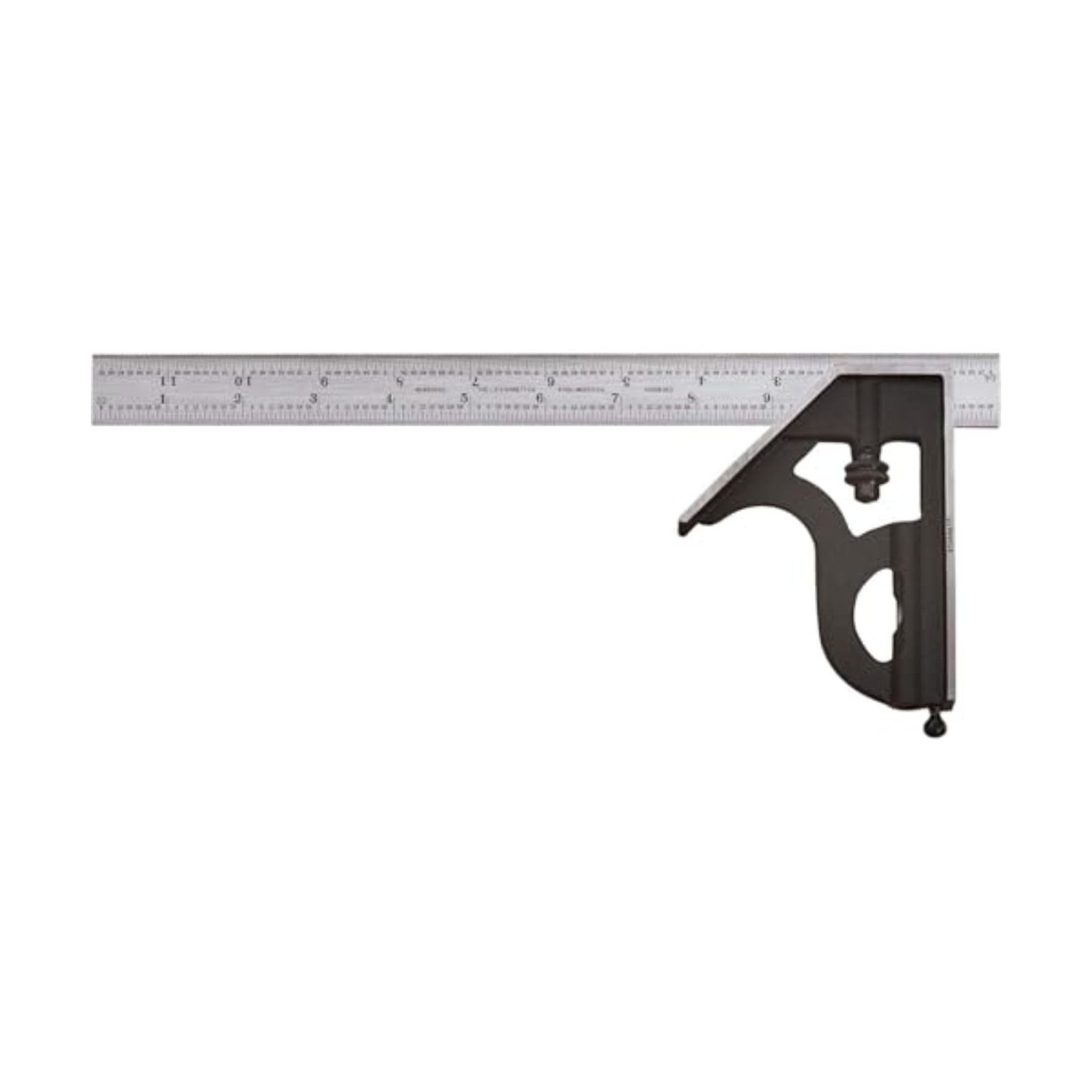 Starrett Steel Combination Square with Square Head - 11-3/4\ Starrett Steel Combination Square with Square Head - 11-3/4\
