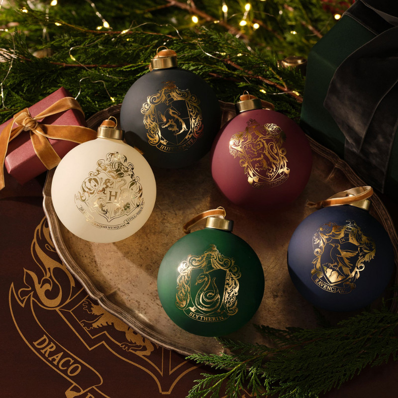 Pottery Barn Harry Potter™ House Round Ornaments - Set of 5