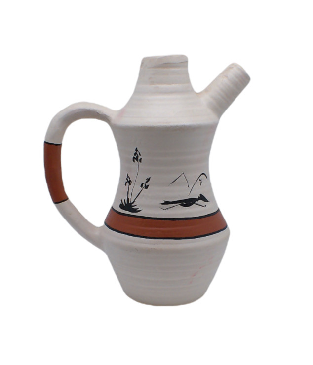 VTG Native American Signed Kwahu Pottery Vase 7.5 VTG Native American Signed Kwahu Pottery Vase 7.5