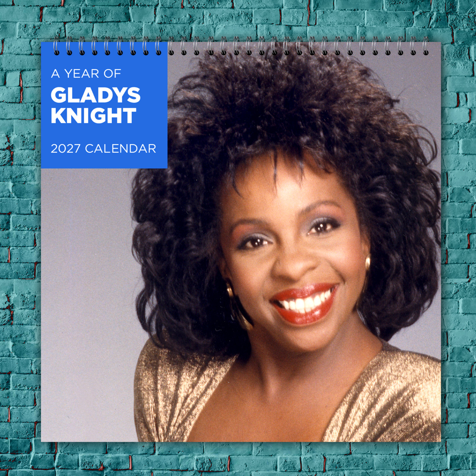 Gladys Knight 2027 Wall Calendar 12 Month Celebrity Photo Fan Collectible