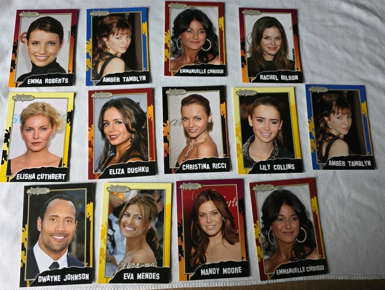 Lot Of 13 Popcardz