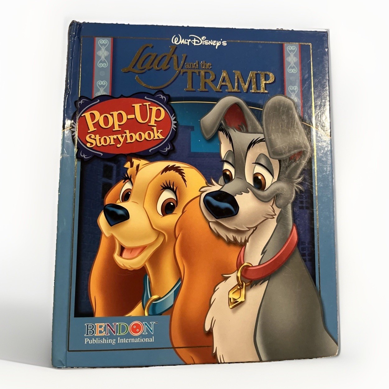 Vintage Walt Disney Pop-up Storybook - Lady And The Tramp Hardcover
