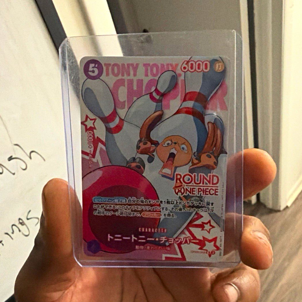 One Piece Round One Piece Tony Tony Chopper #5 Non-Sport Trading Card JP