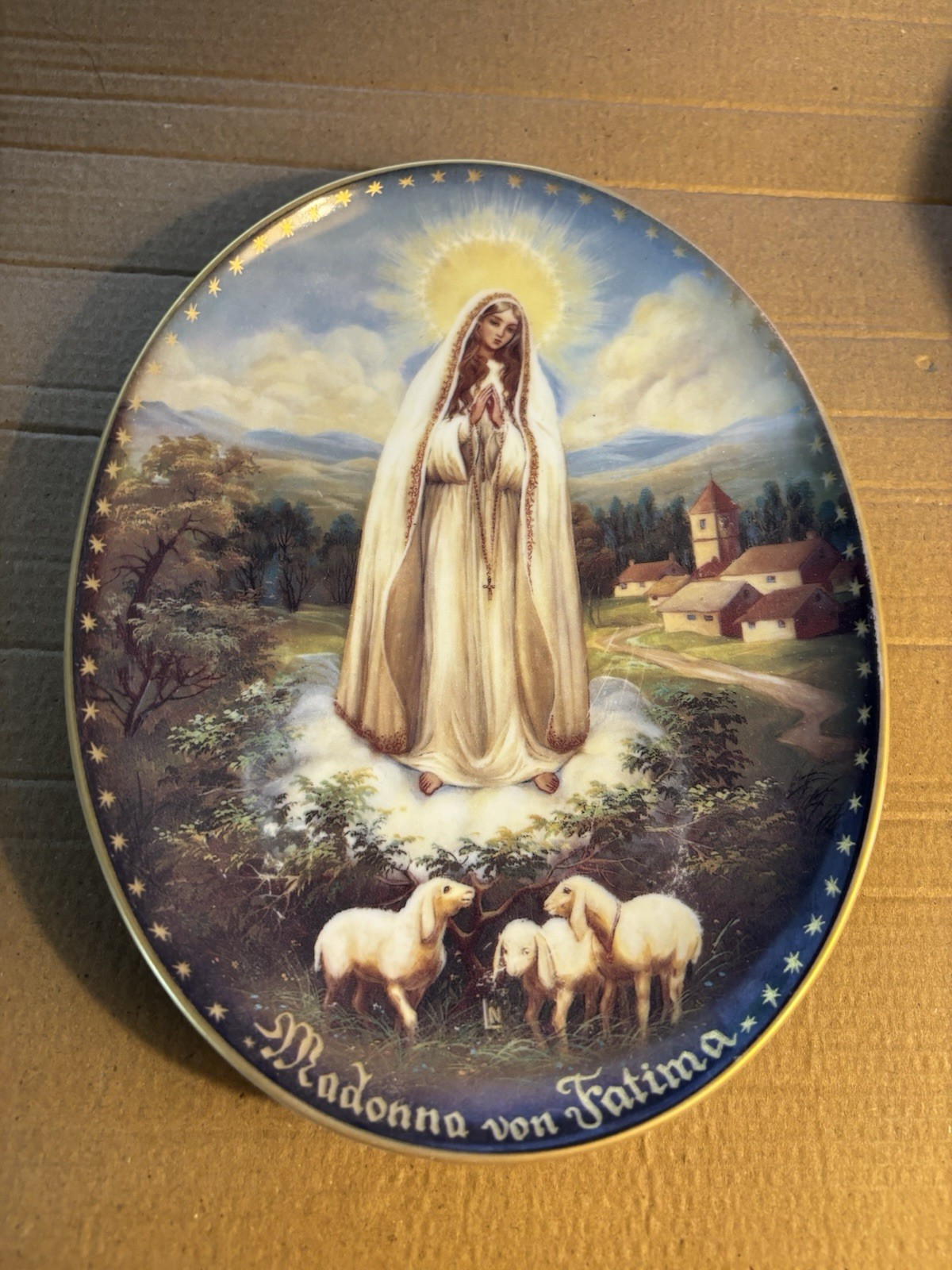 Bradford Exchange Plate  1994 Die Madonna Von Fatima  #3520 Collection