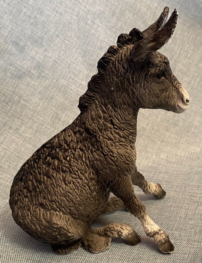 Vintage Breyer Donkey Marguerite Henry Brighty Sitting Donkey