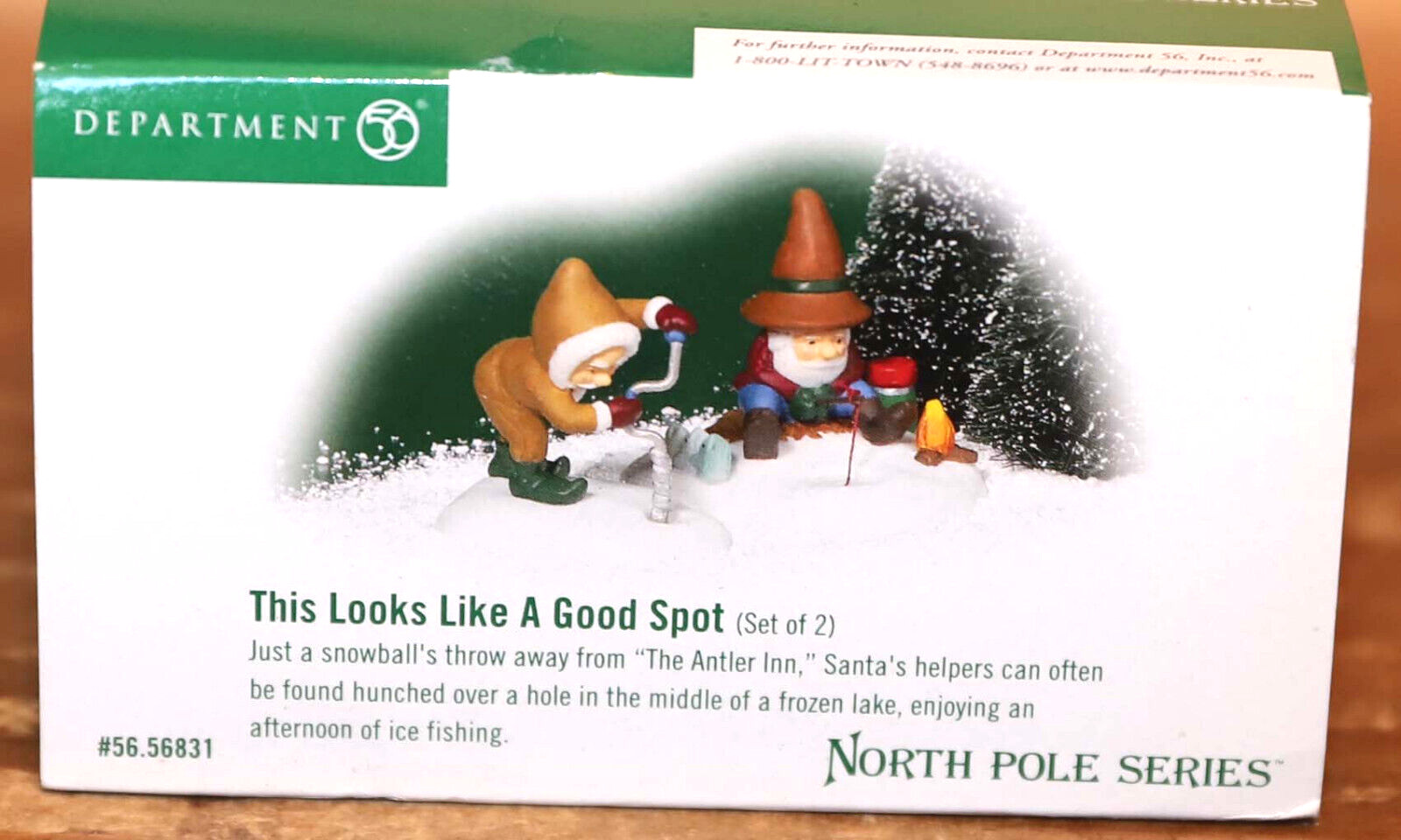 DEPT 56 NORTH POLE THIS LOOKS LIKE A GOOD SPOT 56831 VILLAGE CHRISTMAS