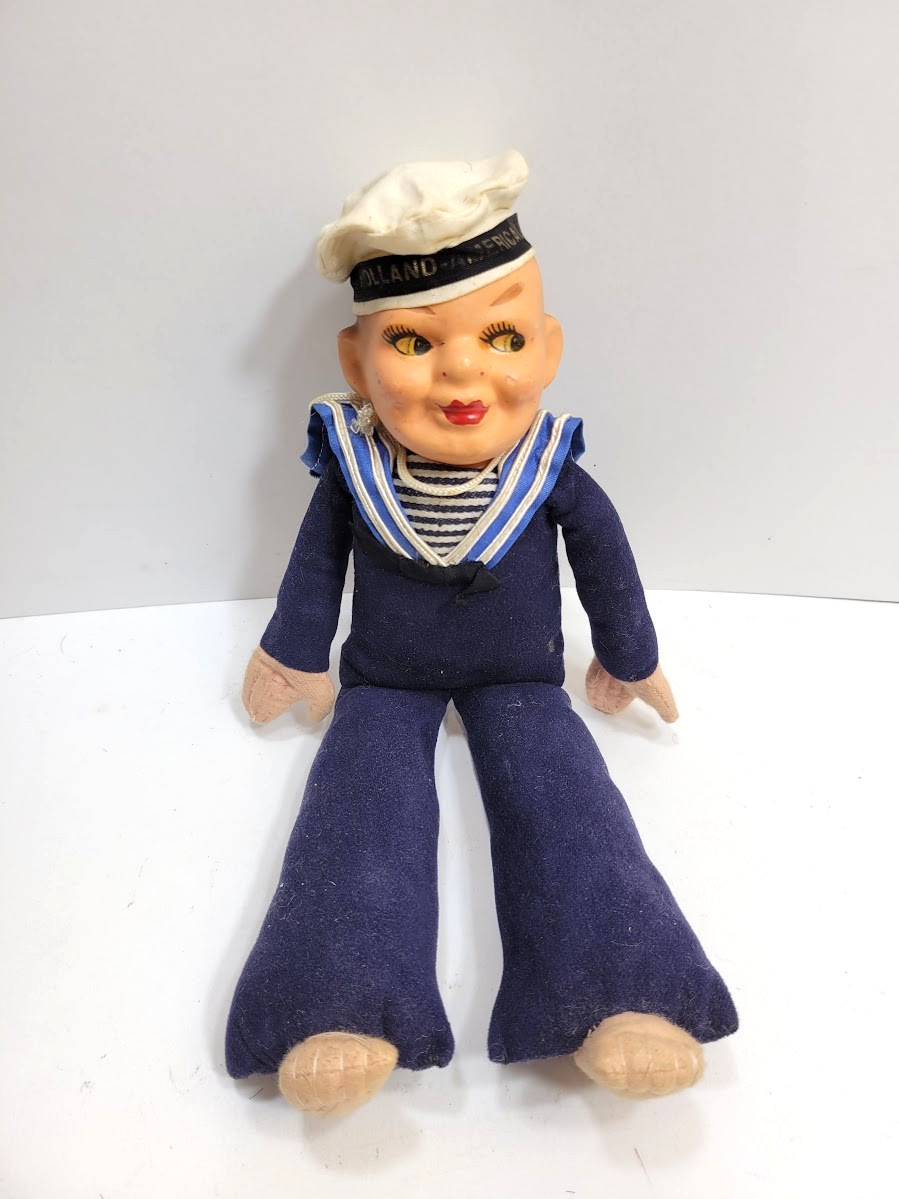 1930\'s Norah Welling HOLLAND AMERICA LINE SAILOR DOLL Cruise Ship Souvenir
