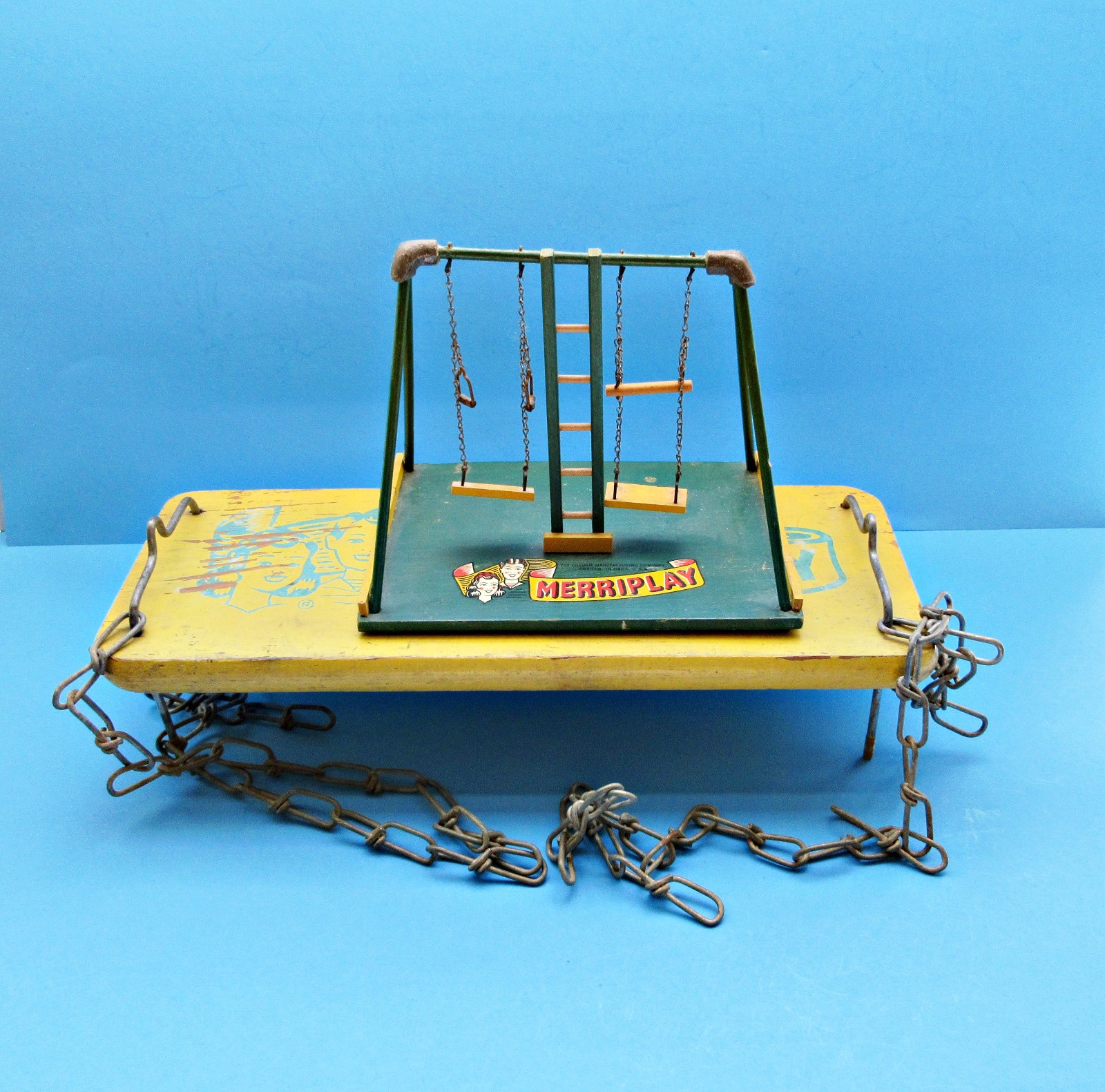 Salesman Sample Swing Set. 