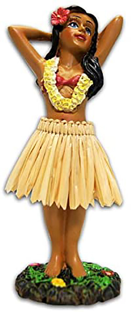 KC Hawaii Hula Girl Posing Mini Dashboard Doll 4.4\ KC Hawaii Hula Girl Posing Mini Dashboard Doll 4.4\