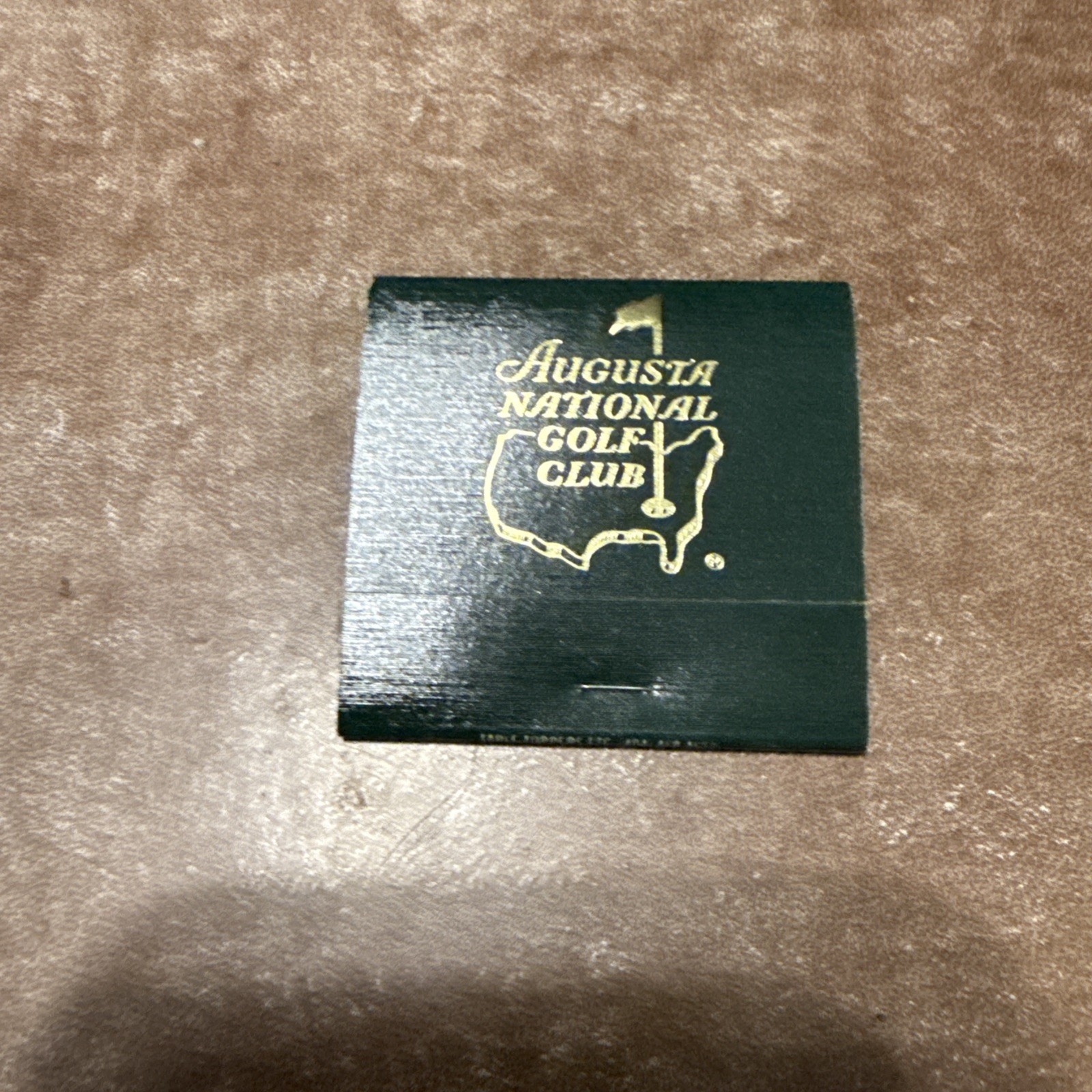 Vintage Augusta National Masters Unused Matchbook Rare 