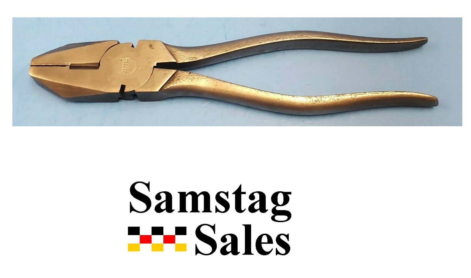 Berry England Combination Lineman Pliers with Cutter 8-1/2\