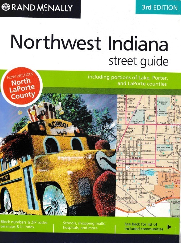 Rand McNally Northwest Indiana Street Guide