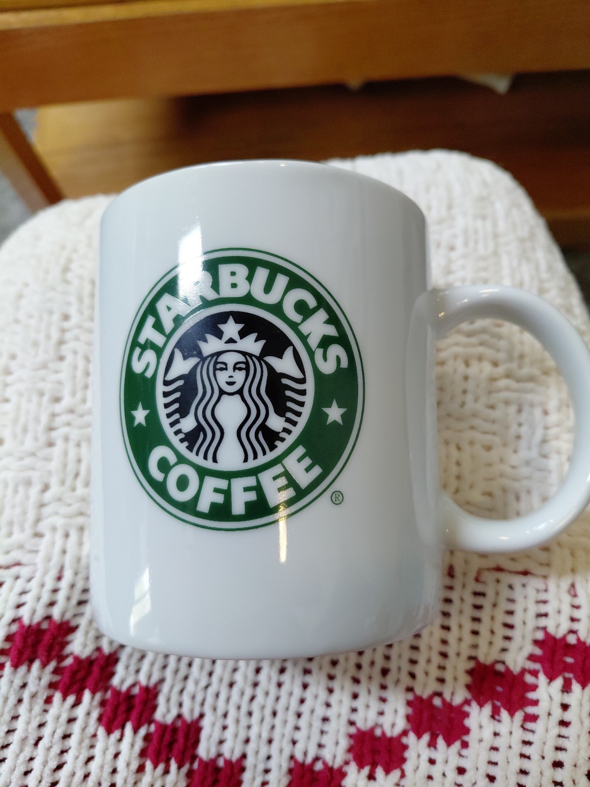 Starbucks 2000 Green Logo White Coffee Cup Mug Vintage