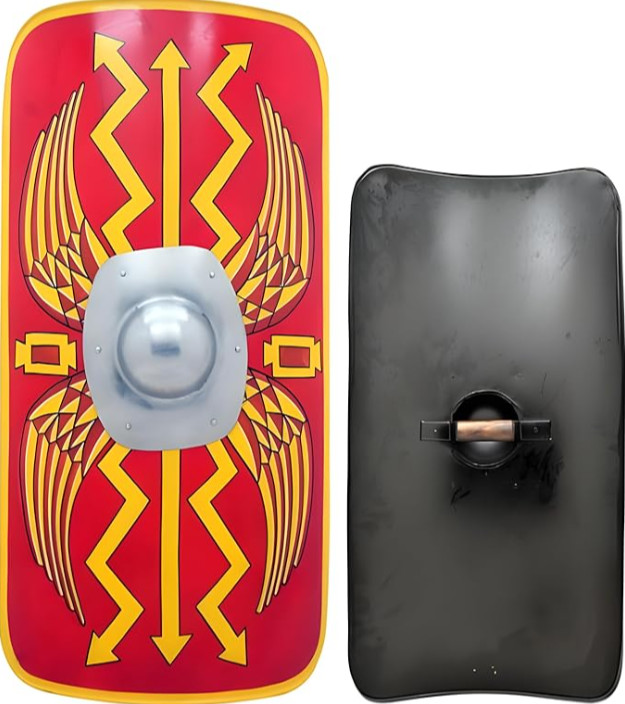 18 G Medieval Warrior Functional Medieval Roman Armor Legion Scutum Shield 18 G Medieval Warrior Functional Medieval Roman Armor Legion Scutum Shield