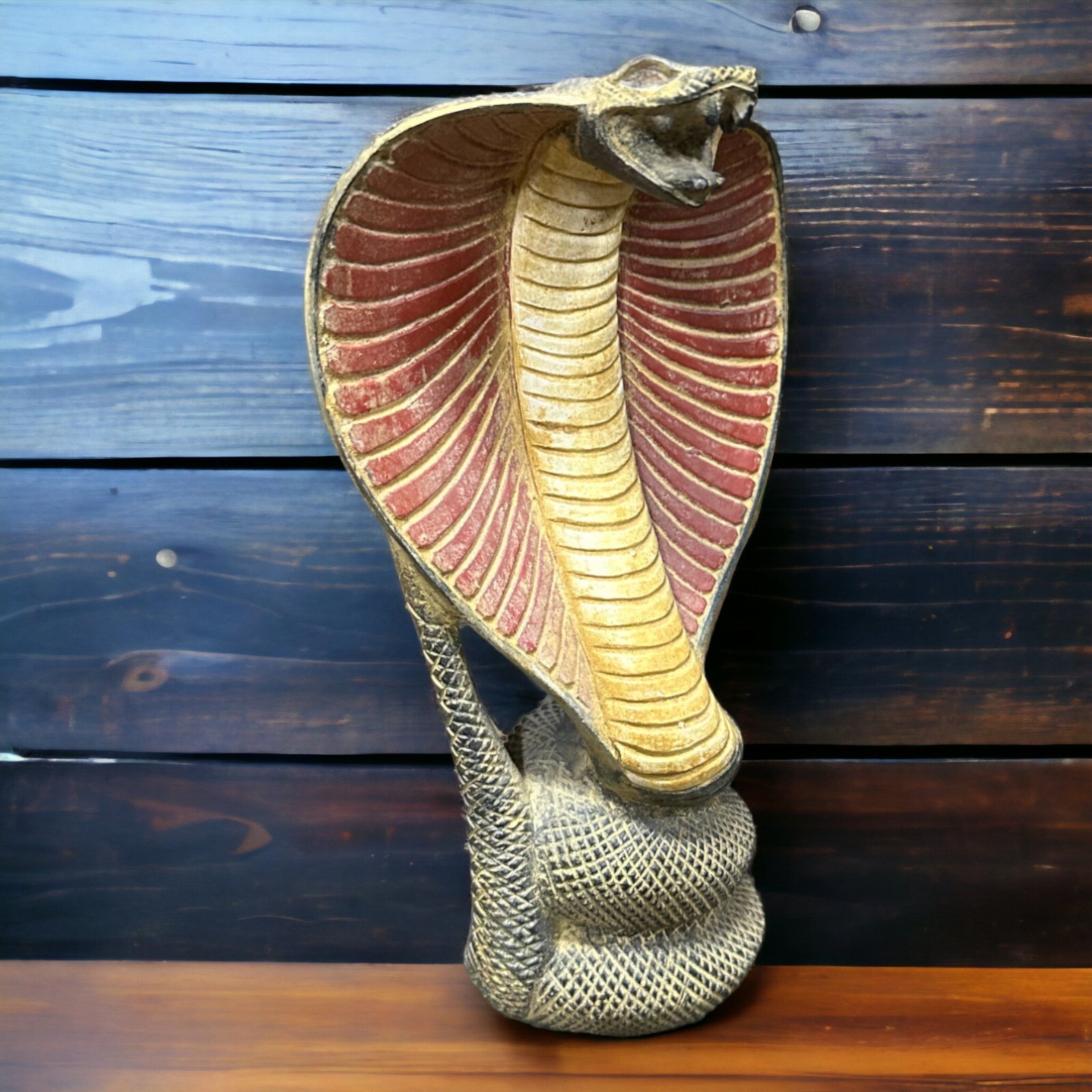 Ancient Egyptian Mythology Cobra Snake Rare Statue Pharaonic Egyptian BC