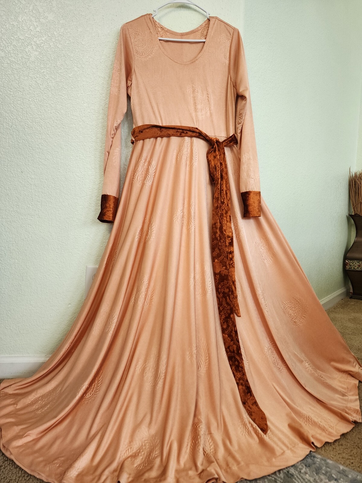 Ramadan Abaya Muslim Women Long Maxi Dress Islamic Jilbab Robe Gown