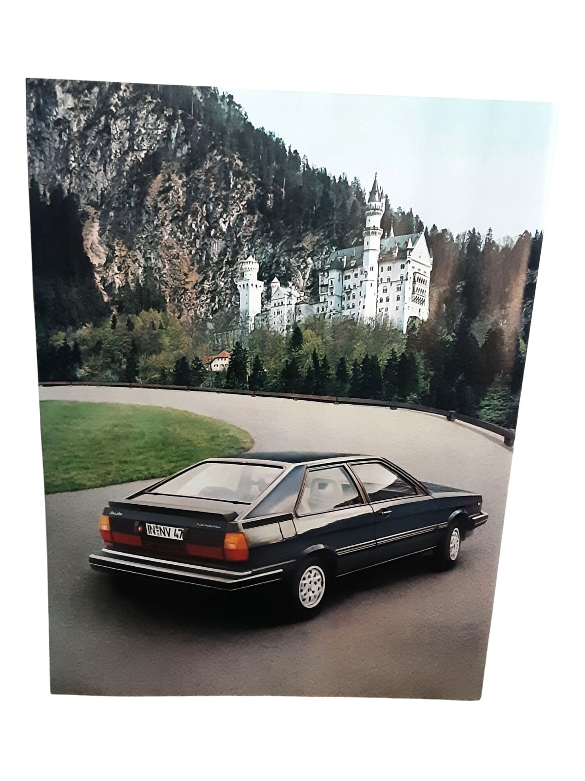 1981 Audi Coupe Print Ad Vintage German Car Automobile Castle Photo 1981 Audi Coupe Print Ad Vintage German Car Automobile Castle Photo