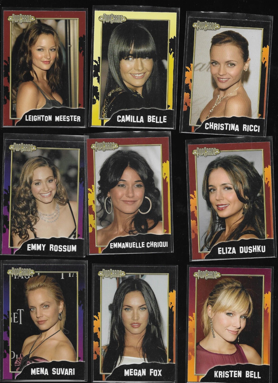 2008 Popcardz Complete Your Set Celebrity $1.25 Ship 2008 Popcardz Complete Your Set Celebrity $1.25 Ship