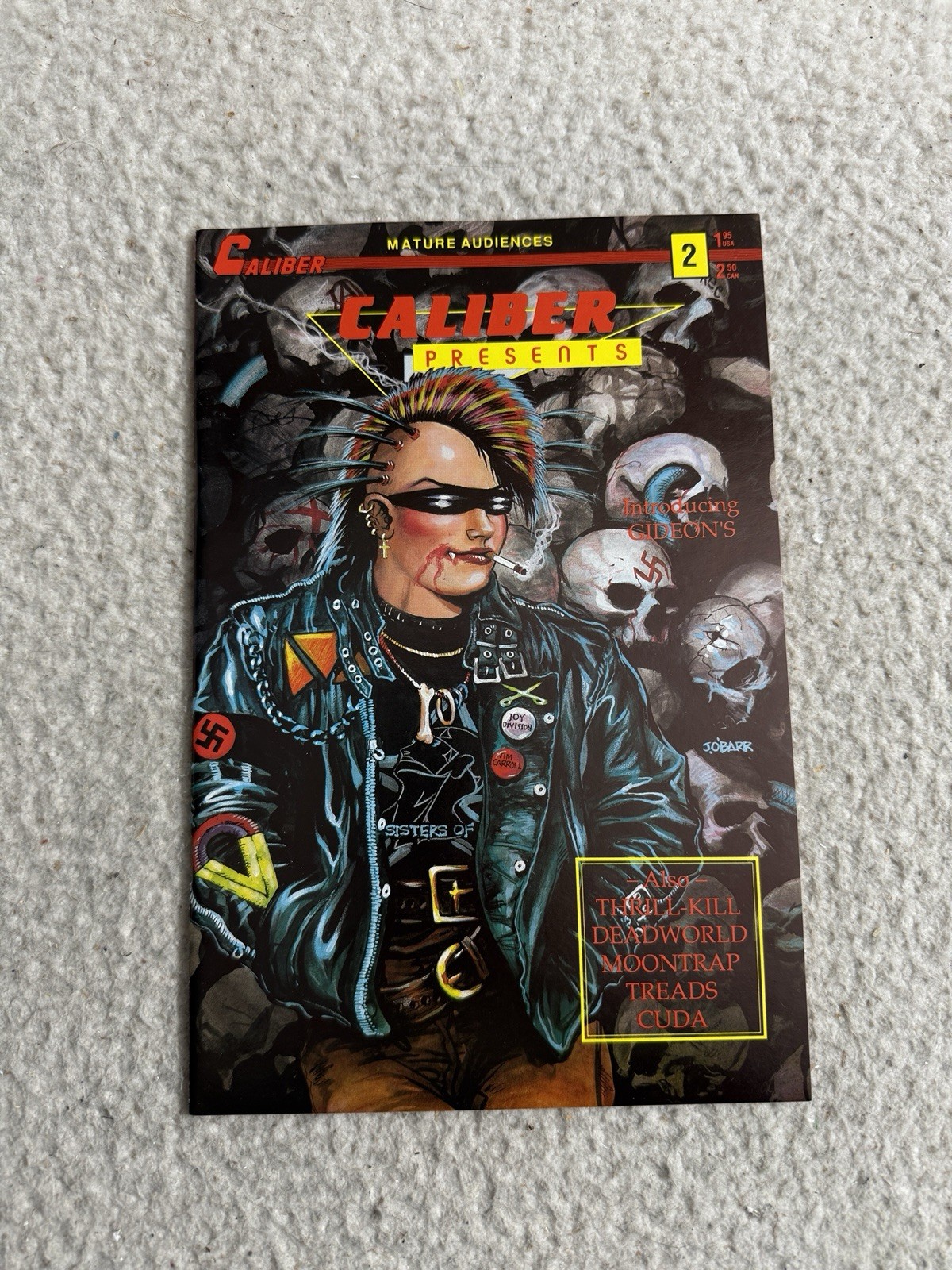 Caliber Presents #2  Caliber Press James O\'Barr - Tim Vigil 1989