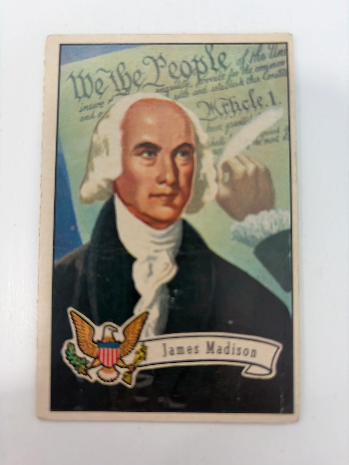 1956 U.S. Presidents James Madison #6 1956 U.S. Presidents James Madison #6