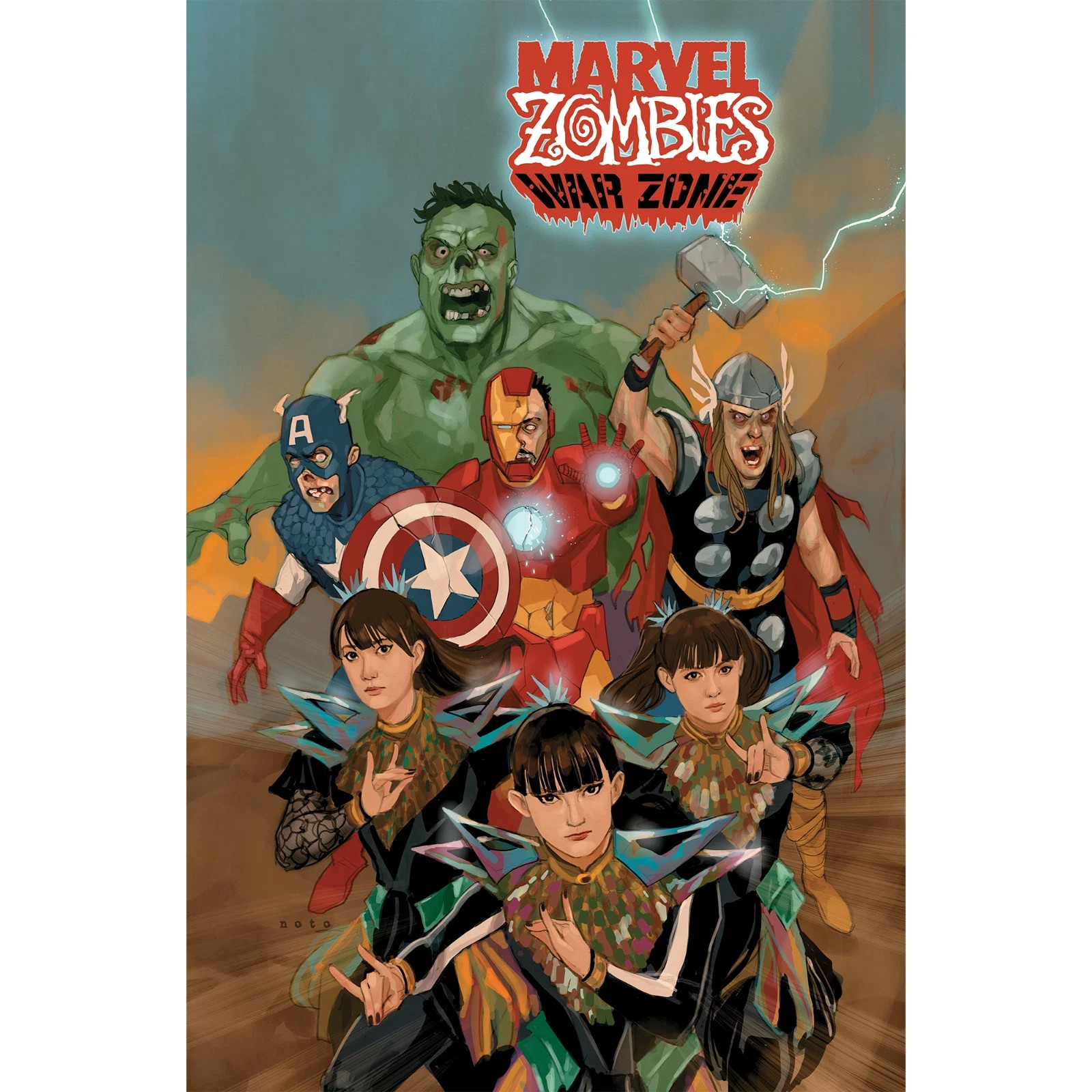 Babymetal Edition Marvel Zombies War Zone Comic Noto / 3500 PRESALE CONFIRMED