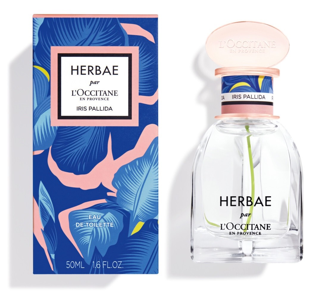 Herbae Par L\'Occitane IRIS PALLIDA 1.6 oz Eau de Toilette Spray New in Box