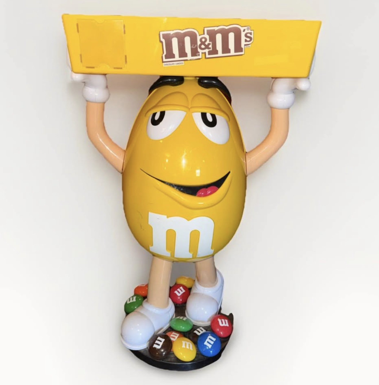 Yellow M&M Guy Display 41\